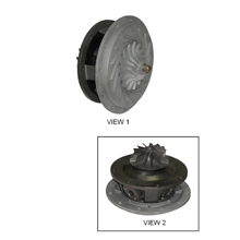 New 3S7804 Turbo Cartridge Replacement suitable for Caterpillar D8 (46A) and more (3S7804)