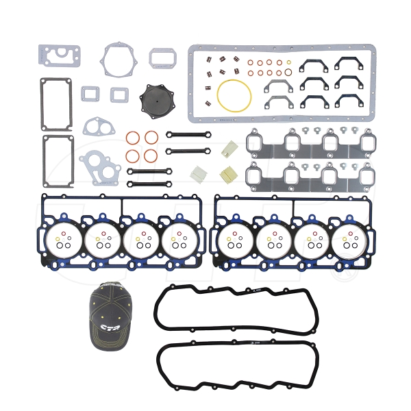 CAT 3208NA Rebuild Overhaul IN FRAME GASKET KIT- For Caterpillar 3208T Truck, Marine, Industrial & Machine Engines