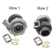 New CAT 1124896 Turbocharger Caterpillar Aftermarket for Caterpillar 3116 and more