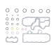 New 1450228 Oil Cooler & Lines Gasket Kit Replacement suitable for Caterpillar 3116 Engine Serial Nos. 98Z, 4TF