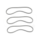 New 1663366 Belt Set(3) Replacement suitable for Caterpillar Equipment