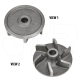 New CAT 1771056 Water Pump Impeller Caterpillar Aftermarket for CAT