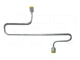 New 1917942 Fuel Line Replacement suitable for Caterpillar 3406