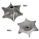 New CAT 2128183 Water Pump Impeller Caterpillar Aftermarket for CAT 3058, 3512, 3512B, 3516, 3516B and more below