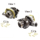New CAT 2388683 Turbocharger Caterpillar Aftermarket for CAT C-15, 583T, 587T, D8T and more