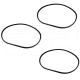 New 2P8624 Belt Set(3) Replacement suitable for Caterpillar Equipment
