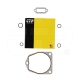 New 3156667 Air Compressor Gasket Kit Replacement suitable for Caterpillar 3176C Engine Serial Nos. 3PD472-UP