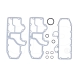 New 3495804 Oil Cooler Set Replacement suitable for Caterpillar Equipment
