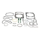 New 3550773 Single Cylinder Head Gasket Kit Replacement suitable for Caterpillar 3508 Engine Serial Nos. S2B