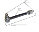 New CAT 9R2601 Tie Rod Caterpillar Aftermarket for Caterpillar