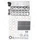 CAT 3406E Rebuild Overhaul IN FRAME GASKET KIT- For Caterpillar 3406E Truck, Marine, Industrial & Machine Engines
