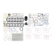 CAT 3406B Rebuild Overhaul Gasket Kit for Caterpillar 3406B, Truck